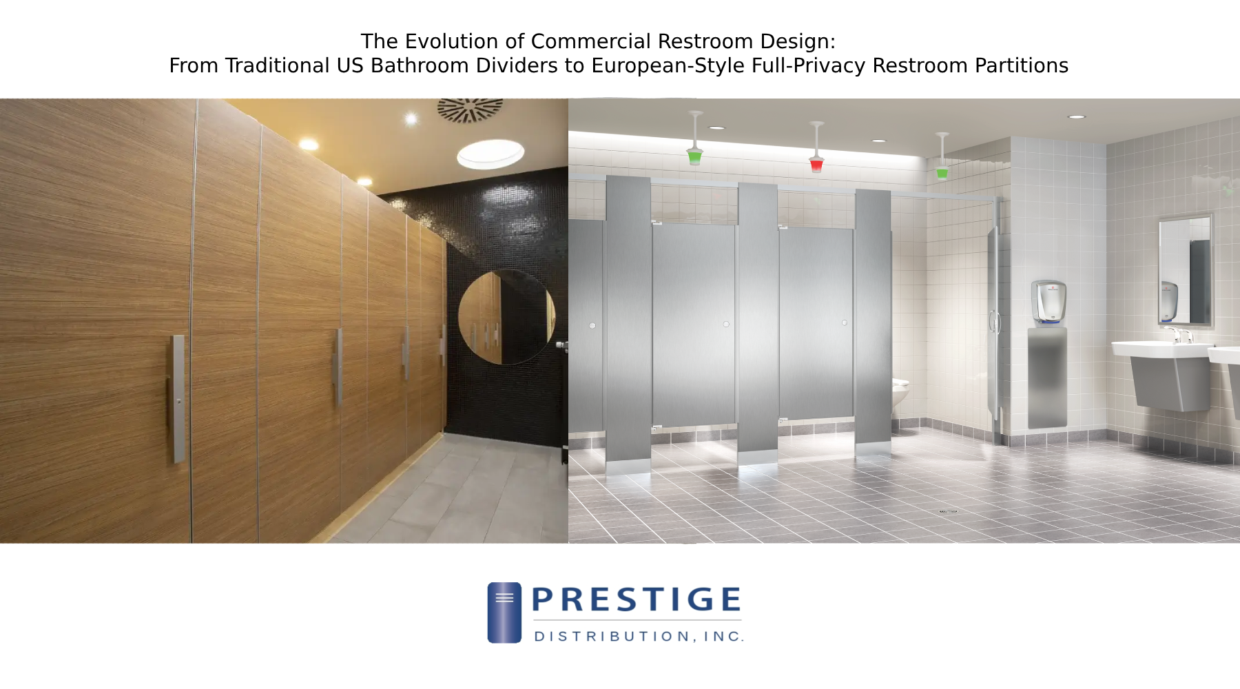 The Evolution of Commercial Restroom Design: From Traditional US Bathroom Dividers to European-Style Full-Privacy Restroom Partitions