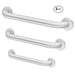 Prestige Commercial Grab Bar Set - 3 Pack (18", 36", 42"), 1.5" Diameter, ADA Compliant, Made in USA - Prestige Distribution
